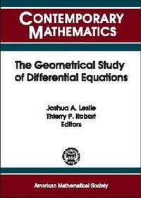 bokomslag The Geometrical Study of Differential Equations
