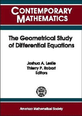 bokomslag The Geometrical Study of Differential Equations