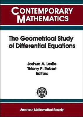 The Geometrical Study of Differential Equations 1