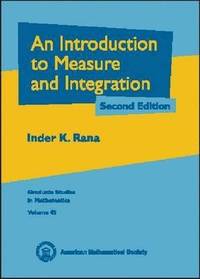 bokomslag An Introduction to Measure and Integration: Second Edition