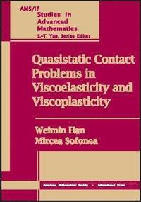bokomslag Quasistatic Contact Problems in Viscoelasticity and Viscoplasticity