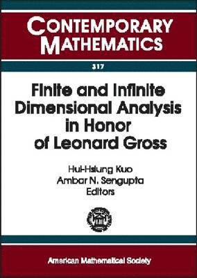 bokomslag Finite and Infinite Dimensional Analysis in Honor of Leonard Gross