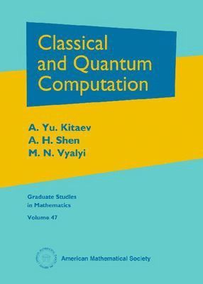 bokomslag Classical and Quantum Computation