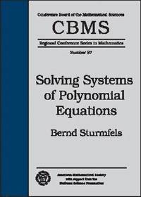 bokomslag Solving Systems of Polynomial Equations