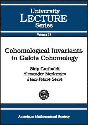 Cohomological Invariants in Galois Cohomology 1