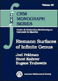 bokomslag Riemann Surfaces of Infinite Genus