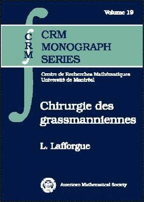 bokomslag Chirurgie des grassmanniennes