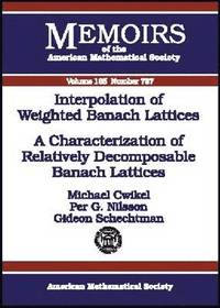 bokomslag Interpolation of Weighted Banach Lattices/A Characterization of Relatively Decomposable Banach Lattices