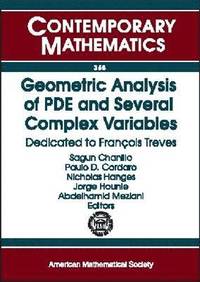 bokomslag Geometric Analysis of PDE and Several Complex Variables: Dedicated to Francois Treves