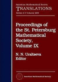 bokomslag Proceedings of the St. Petersburg Mathematical Society, Volume IX