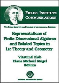 bokomslag Representations of Finite Dimensional Algebras and Related Topics in Lie Theory and Geometry
