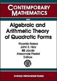 bokomslag Algebraic and Arithmetic Theory of Quadratic Forms
