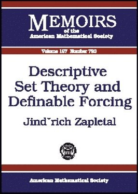 bokomslag Descriptive Set Theory and Definable Forcing