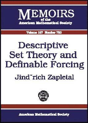 Descriptive Set Theory and Definable Forcing 1