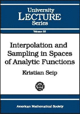 Interpolation and Sampling in Spaces of Analytic Functions 1