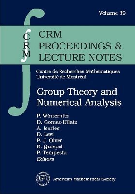 American Mathematical Society - Group Theory and Numerical Analysis, Häftad