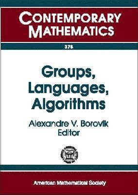 Groups, Languages, Algorithms 1