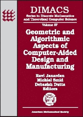 bokomslag Geometric and Algorithmic Aspects of Computer-aided Design and Manufacturing