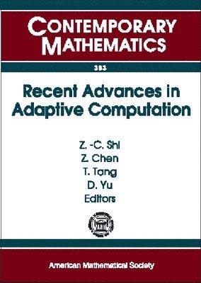 Zhong-Ci Shi, Zen Chen, T. Tang, D. Yu - Recent Advances in Adaptive Computation, Häftad