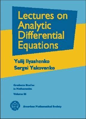 Lectures on Analytic Differential Equations 1