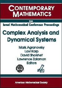 bokomslag Complex Analysis and Dynamical Systems
