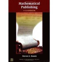 bokomslag Mathematical Publishing: A Guidebook