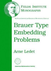 bokomslag Brauer Type Embedding Problems