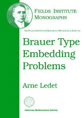 Brauer Type Embedding Problems 1