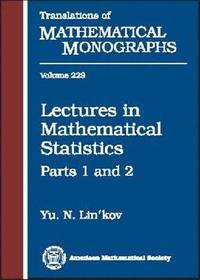 bokomslag Lectures in Mathematical Statistics