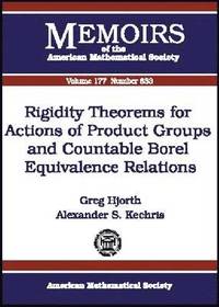 bokomslag Rigidity Theorems for Actions of Product Groups and Countable Borel Equivalence Relations