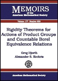 bokomslag Rigidity Theorems for Actions of Product Groups and Countable Borel Equivalence Relations