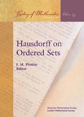 bokomslag Hausdorff on Ordered Sets