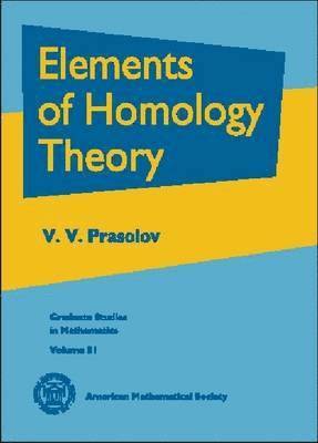 Elements of Homology Theory 1