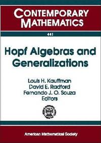 bokomslag Hopf Algebras and Generalizations