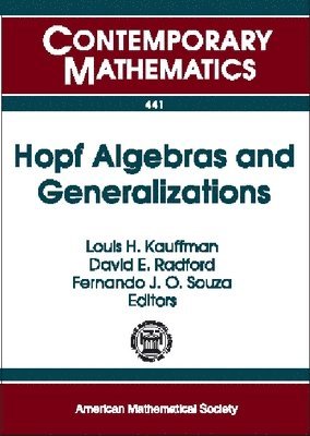 bokomslag Hopf Algebras and Generalizations