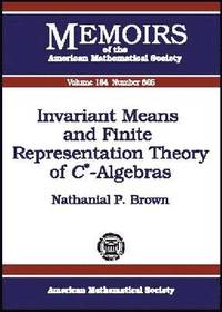 bokomslag Invariant Means and Finite Representation Theory of $C*$-Algebras