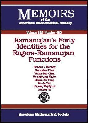Ramanujan's Forty Identities for the Rogers-Ramanujan Functions 1