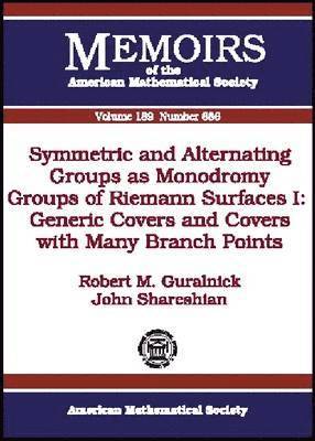 Symmetric and Alternating Groups as Monodromy Groups of Riemann Surfaces I: Generic Covers and Covers with Many Branch Points: with an Appendix by R. Guralnick and R. Stafford 1
