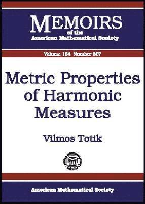 bokomslag Metric Properties of Harmonic Measures
