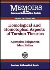 bokomslag Homological and Homotopical Aspects of Torsion Theories