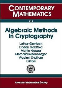 bokomslag Algebraic Methods in Cryptography