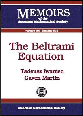 bokomslag Beltrami Equation