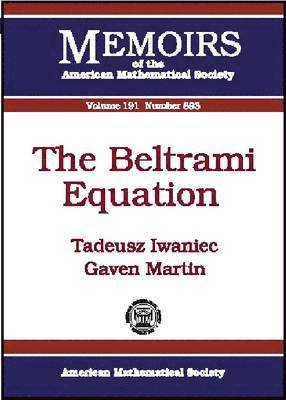 The Beltrami Equation 1