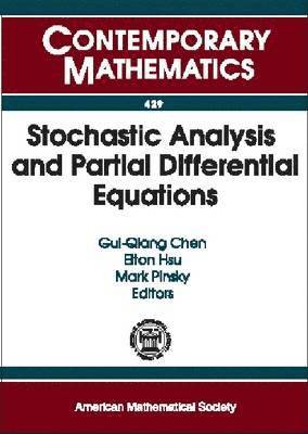 bokomslag Stochastic Analysis and Partial Differential Equations