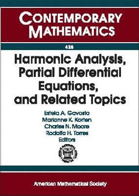 bokomslag Harmonic Analysis, Partial Differential Equations, and Related Topics