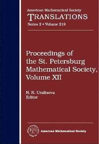 bokomslag Proceedings of the St. Petersburg Mathematical Society, Volume XII