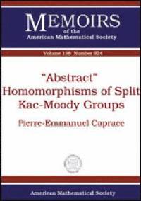 bokomslag Abstract Homomorphisms of Split Kac-Moody Groups