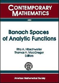 bokomslag Banach Spaces of Analytic Functions