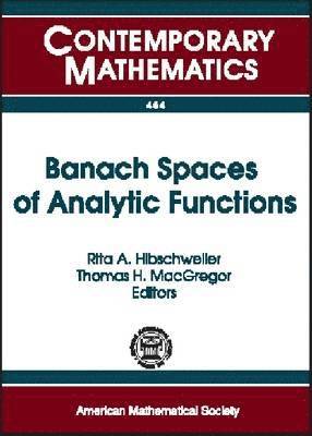 Banach Spaces of Analytic Functions 1