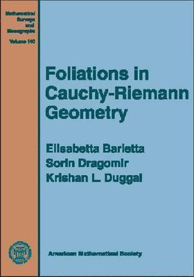 bokomslag Foliations in Cauchy-Riemann Geometry